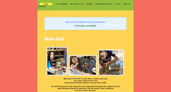 Desktop Screenshot of newartssharon.com